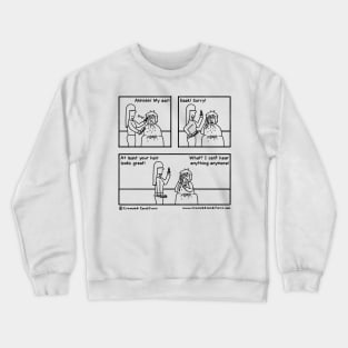 Haircut Crewneck Sweatshirt